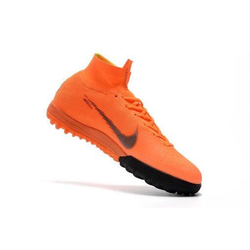 Nike Mercurial SuperflyX 6 Elite TF voor Kinderen - Oranje Zwart_3.jpg